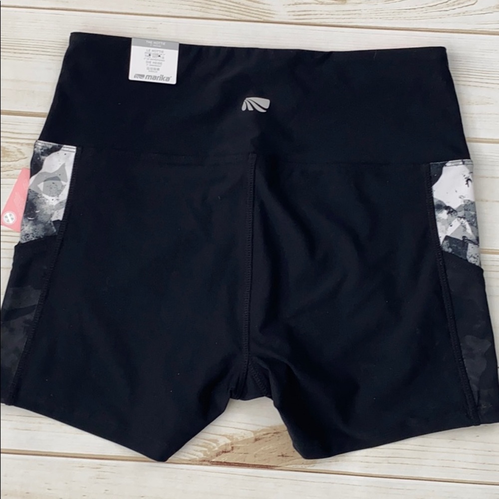 NWT Marika Hottie Short Blk/Wht Angel Camo - Picture 2 of 6